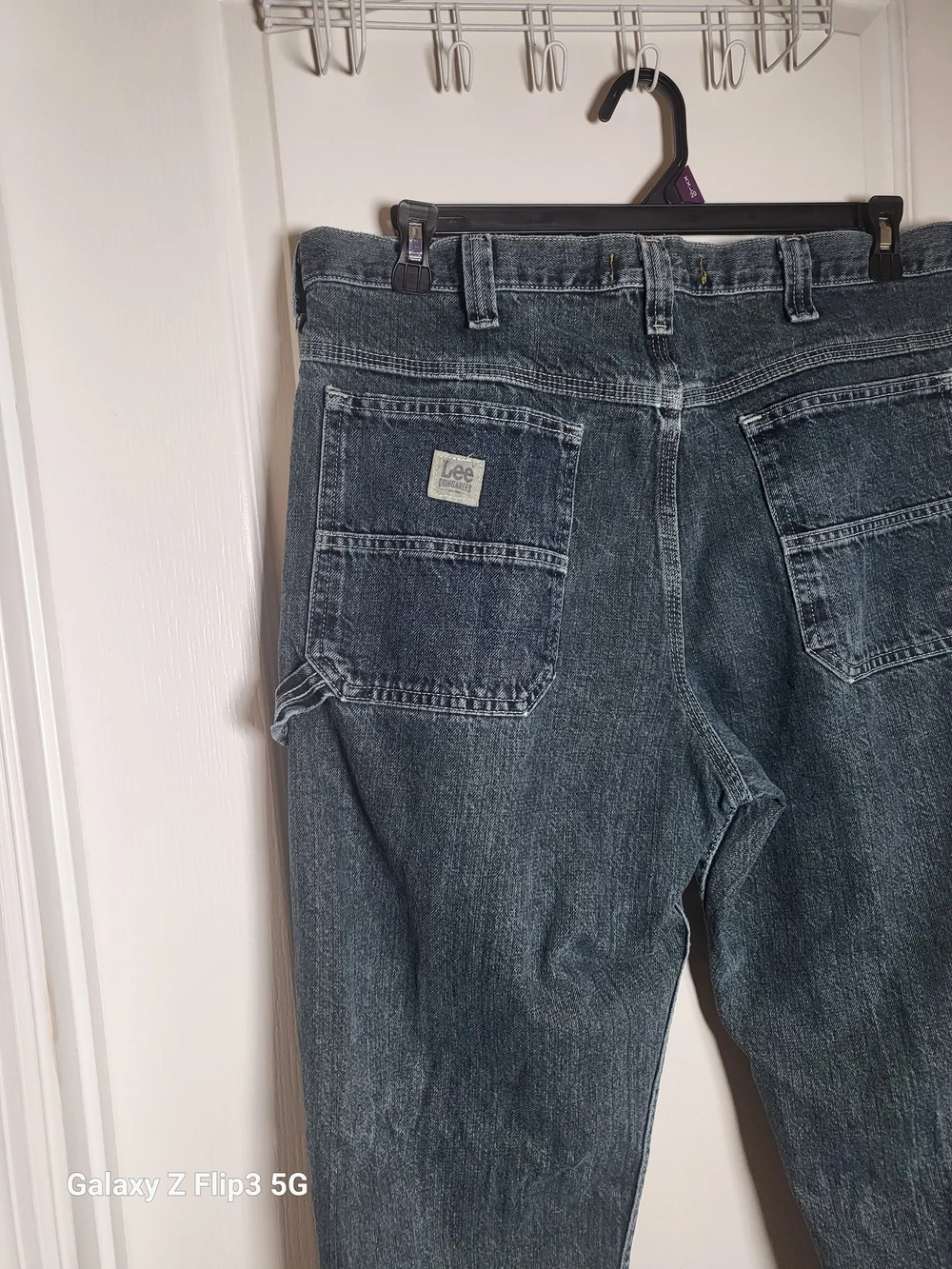 Lee Men's Relaxed Carpenter Jeans in Blue Pre-owned 38/32